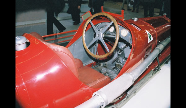 Alfa Romeo Monoposto Tipo B P3 1932 1933 cockpit